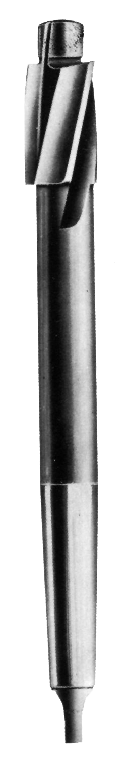 HSS counterbore MT-shank, through hole middle